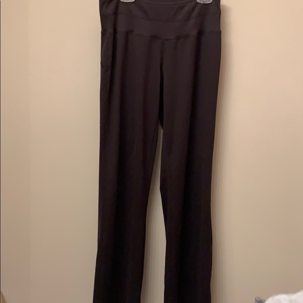 MIZUNO Black Boot Cut Leggings.